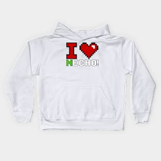 I love necho! Kids Hoodie